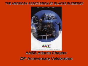 AABE ATL 25th Anniversary Presentation