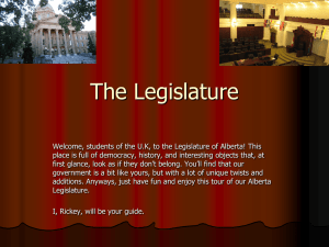 The Legislature - Legislative Assembly of Alberta