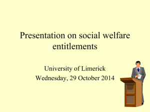 Social Welfare & Pensions Information