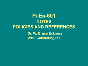 Principles of Pharmaceutical Engineering-PhEn 601