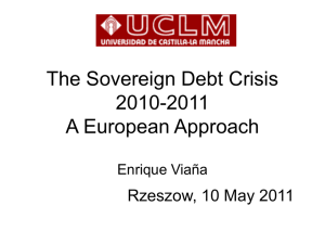 The Sovereign Debt Crisis 2010-2011