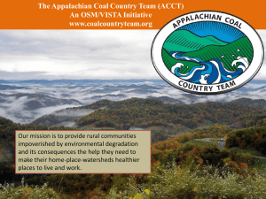 The Appalachian Coal Country Team (ACCT)