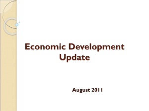 Economic Development Update - City of Cumberland, Maryland