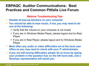 Auditor Communications: Best Practices and Common Pitfalls