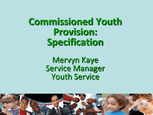 Commissioned-Youth-Provision-presentation-for