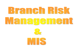 Branch Risk Management Presentation