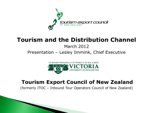 Presentation - Victoria University of Wellington