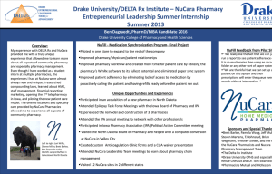 Drake University/DELTA Rx Institute – NuCara Pharmacy