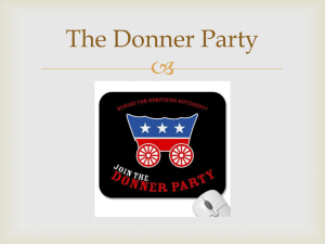 11-4 The Donner Party