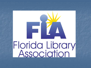 auto advance - Florida Library Association