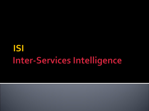 Inter-Services Intelligence
