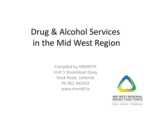 Adult Drug and Alcohol Services - Mid West Regional Drugs Task