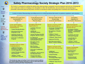 SPS_StrategicPoster - Safety Pharmacology Society