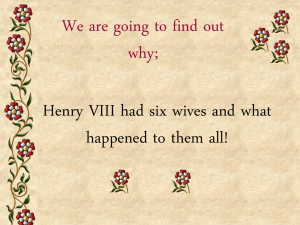 Henry`s six wives