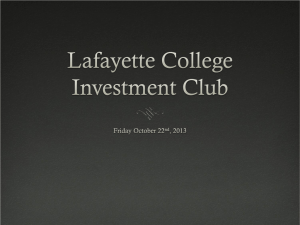 FridayOctober25thMeeting - Sites at Lafayette