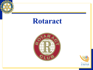Rotaract - Rotary District 7570