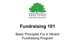 Fundraising 101