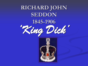 RICHARD JOHN SEDDON 1845-1906