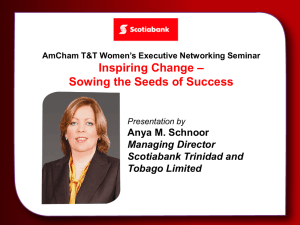 AmCham T&T Women`s Executive Networking