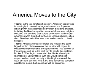 25 America Moves to the City