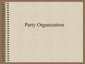 Party Organization
