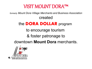 Dora Dollar Presentation in Power Point