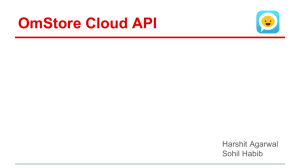 OmStore Cloud API
