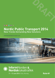 Nordic Public Transport 2014