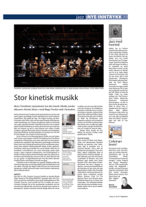 Stor kinetisk musikk