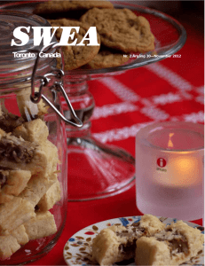 SWEA Bladet November 2012 - SWEA Toronto