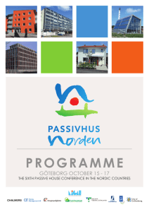 Program - Passivhus Norden 2013