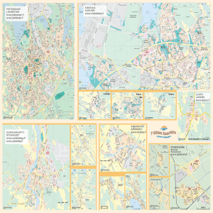 opaskartta besökskarta tourist map