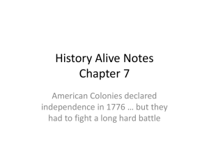 History Alive Notes Chapter 7