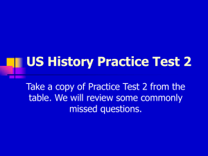 Practice Test 2 Powerpoint