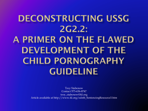 Deconstructing USSG 2G2.2: A Primer on the Flawed