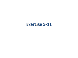 Exercise 5-11