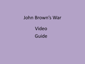 John Brown*s War