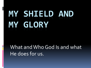 My Shield And My Glory