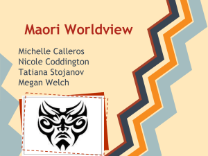 Maori Worldview