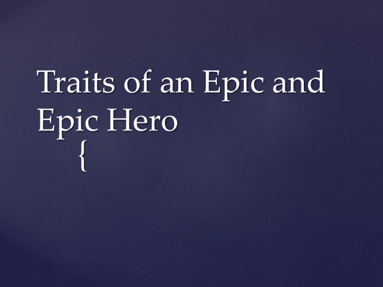 traits-of-an-epic-and-epic-hero