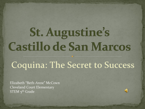 St. Augustine*s Castillo de San Marcos