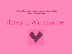 History of Valentines Day!