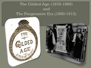 The Gilded Age 1878