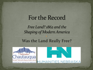 For the Record - Humanities Nebraska