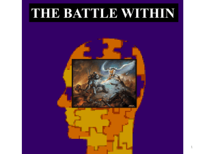 Marty Smith – The Battle Within presentation PowerPoint