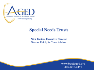 How simple is it to join the AGED Pooled Trust?