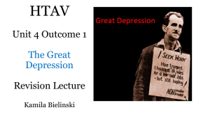 Australian History_The Great Depression