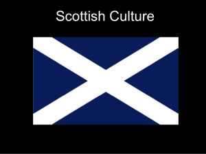 Scottish Culture - Comenius 2012-14