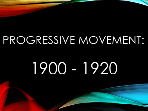 Progressive Movement PowerPoint