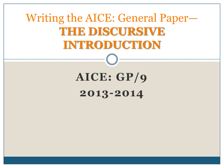 aice general paper essay prompts
